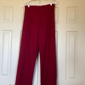 Red slacks